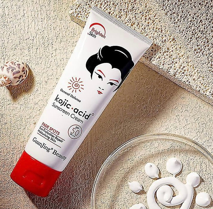 Protector Solar con ácido kójico Guanjing Beauty SPF 50,