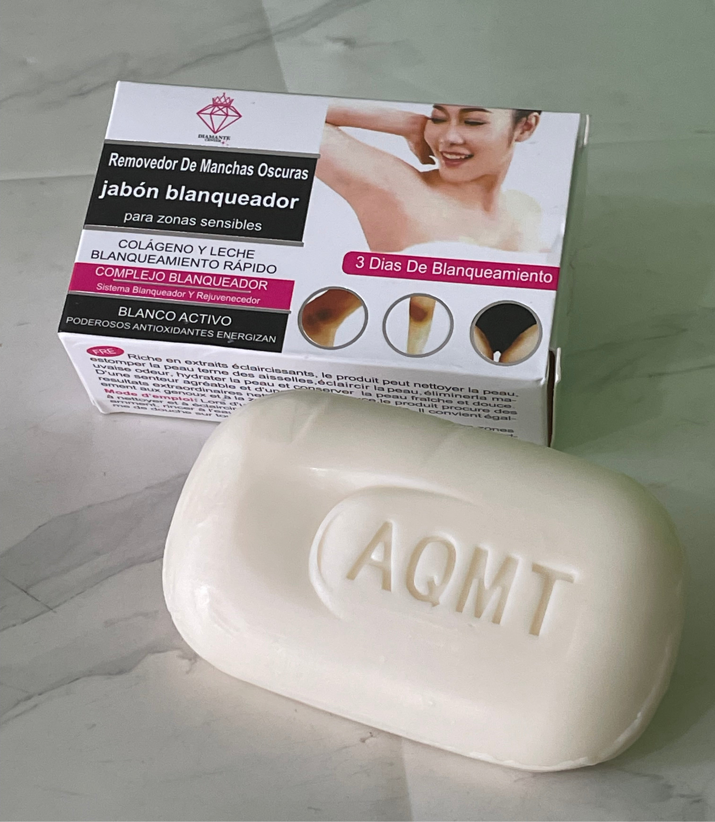 Jabon Aclarante Partes íntimas Colageno Y Leche