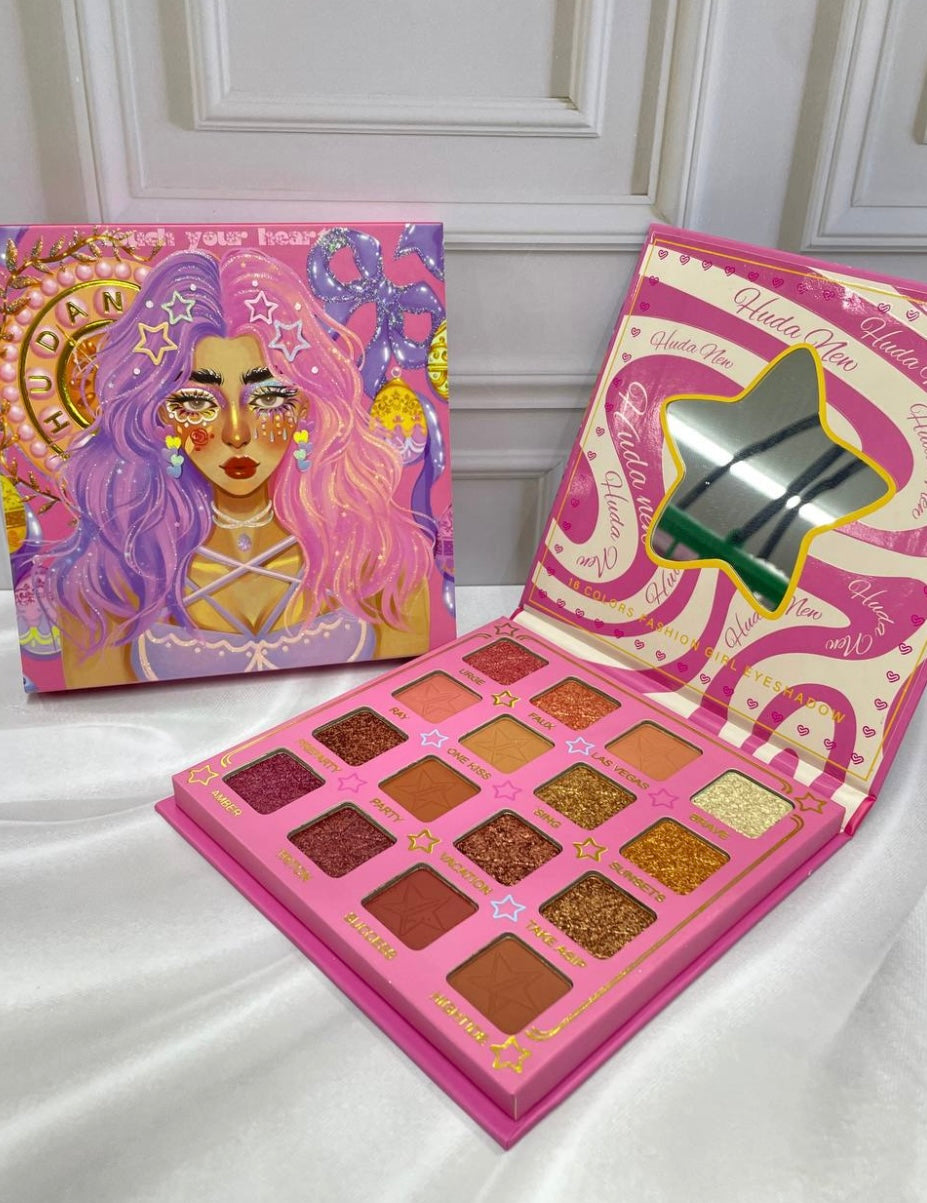 Paleta de sombras Huda