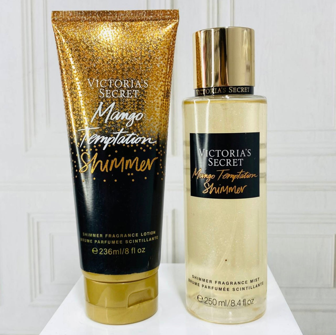 Splash + crema shimmer Victoria secrets
