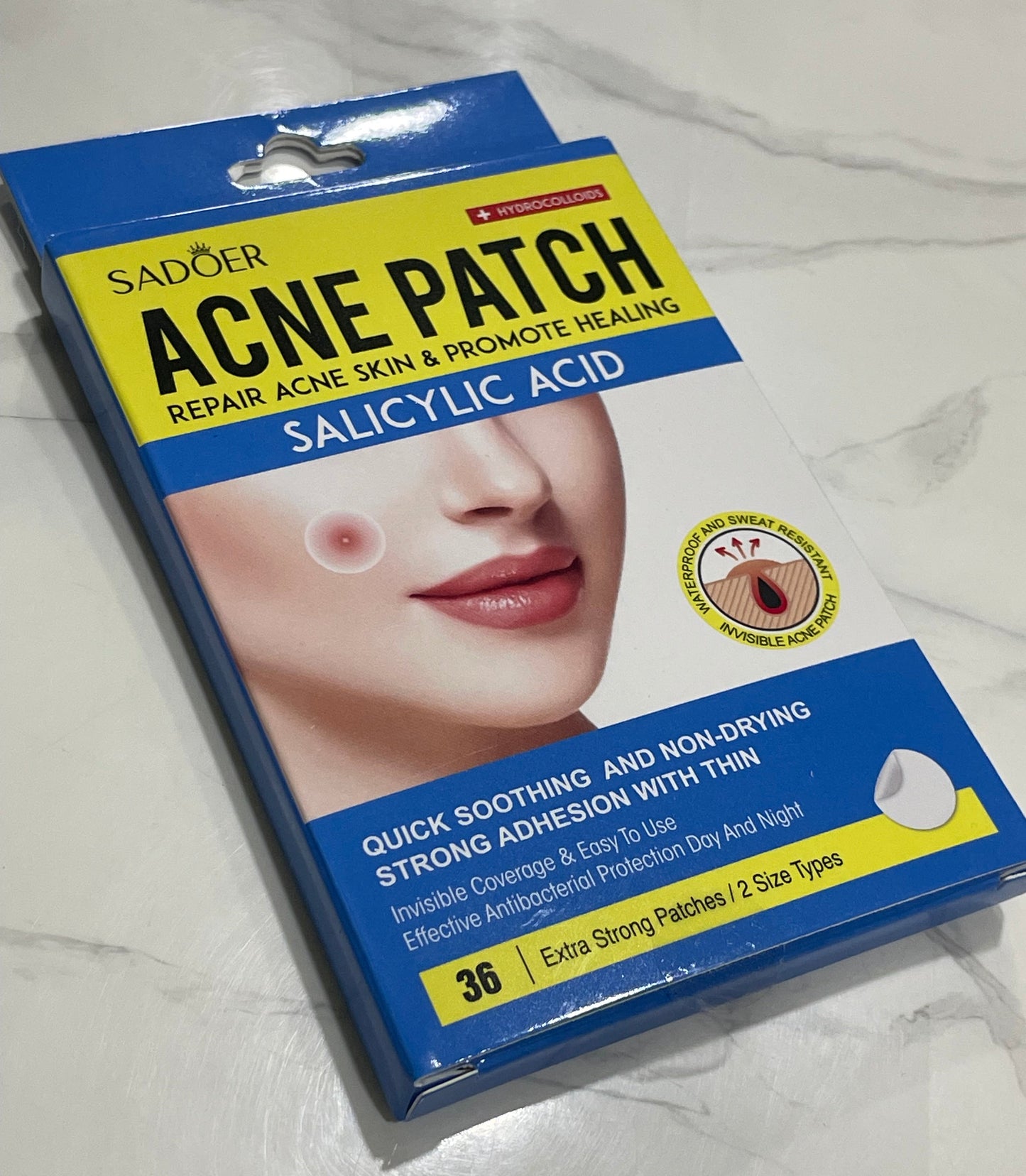 Parches Antiacné con Ácido salicílico Sadoer