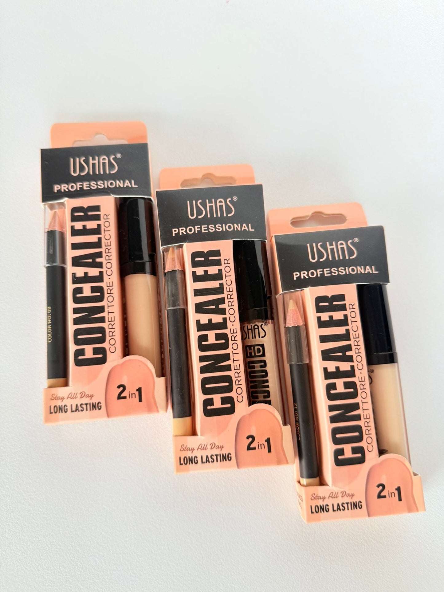 Concealer Ushas Profesional 2 en 1