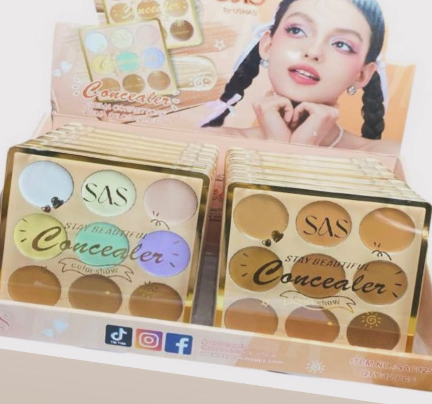 Paleta Corrector y Contorneador Sas