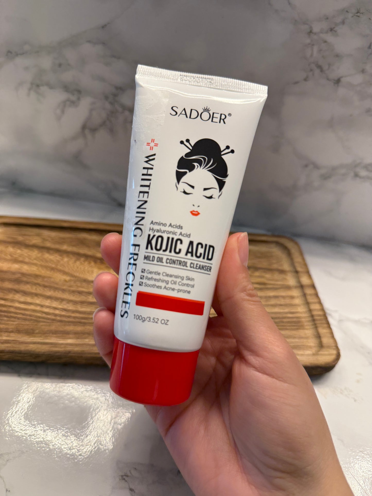 Jabón facial kojic acid Sadoer