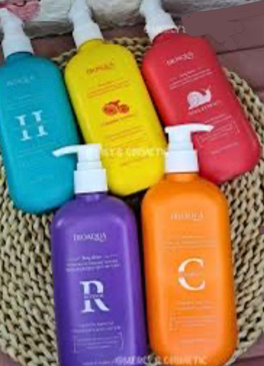 Cremas hidratantes y aclarantes corporales 300 ml