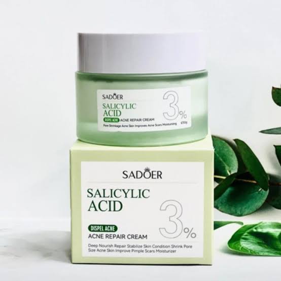 Crema Facial hidratante antiacné con ácido Salcido Sadoer