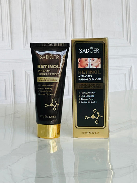 Jabón facial reafirmante anti edad con Retinol Sadoer