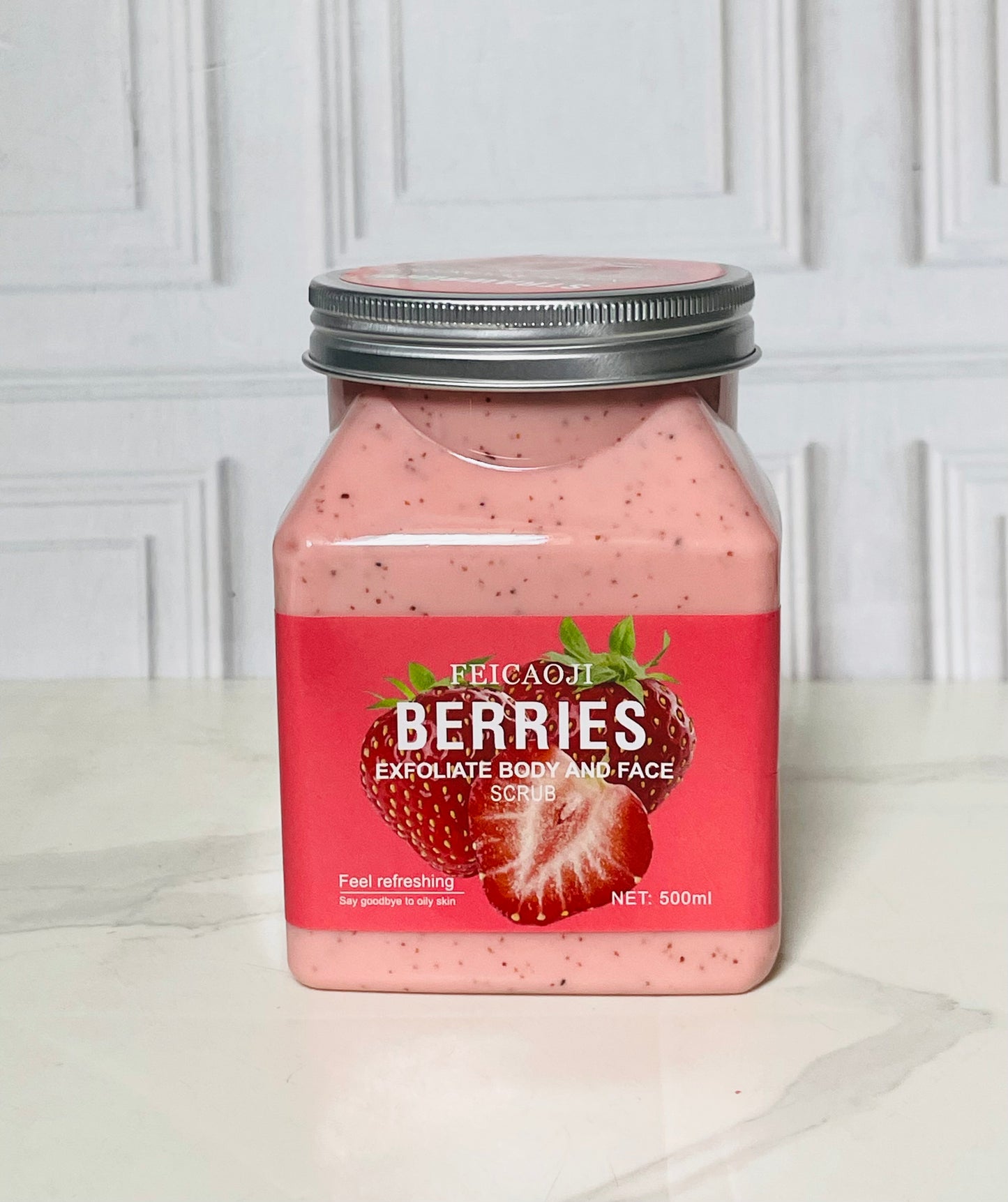 Exfoliantes face&body Feicaoji con sales marinas 500 ml