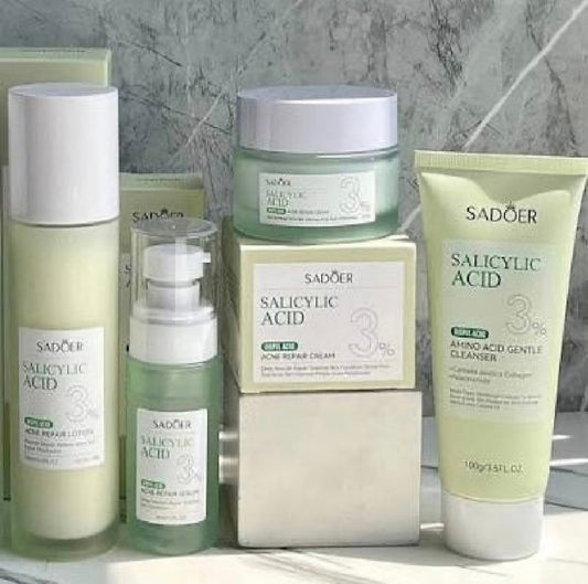 Kit Facial Skin care Antiacné salicílico Sadoer
