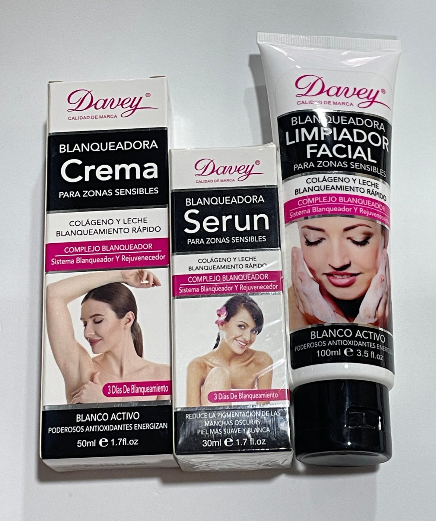 Kit facial Skin care Aclarante Davey
