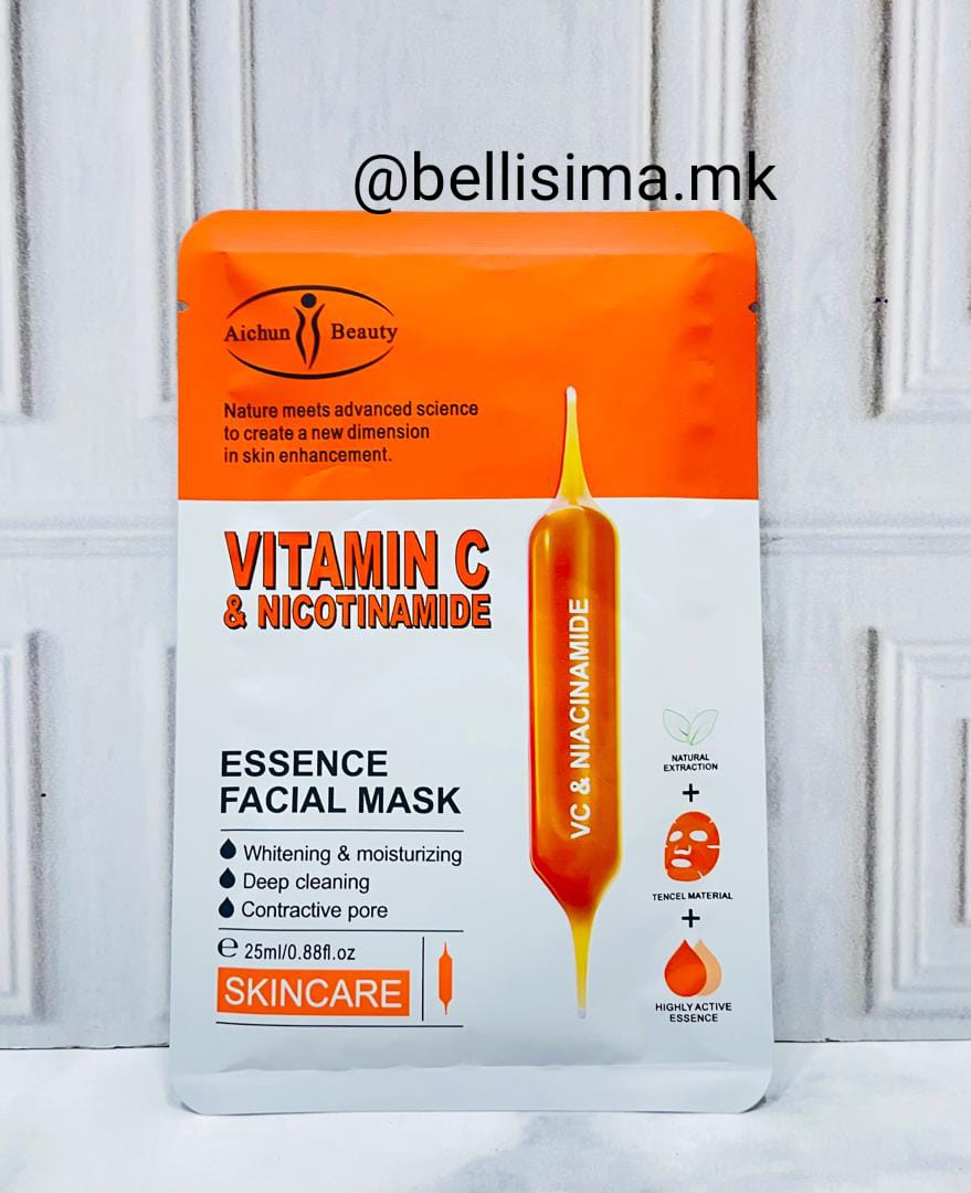 Mascarilla vitamina c &nicotinamide aichun beauty