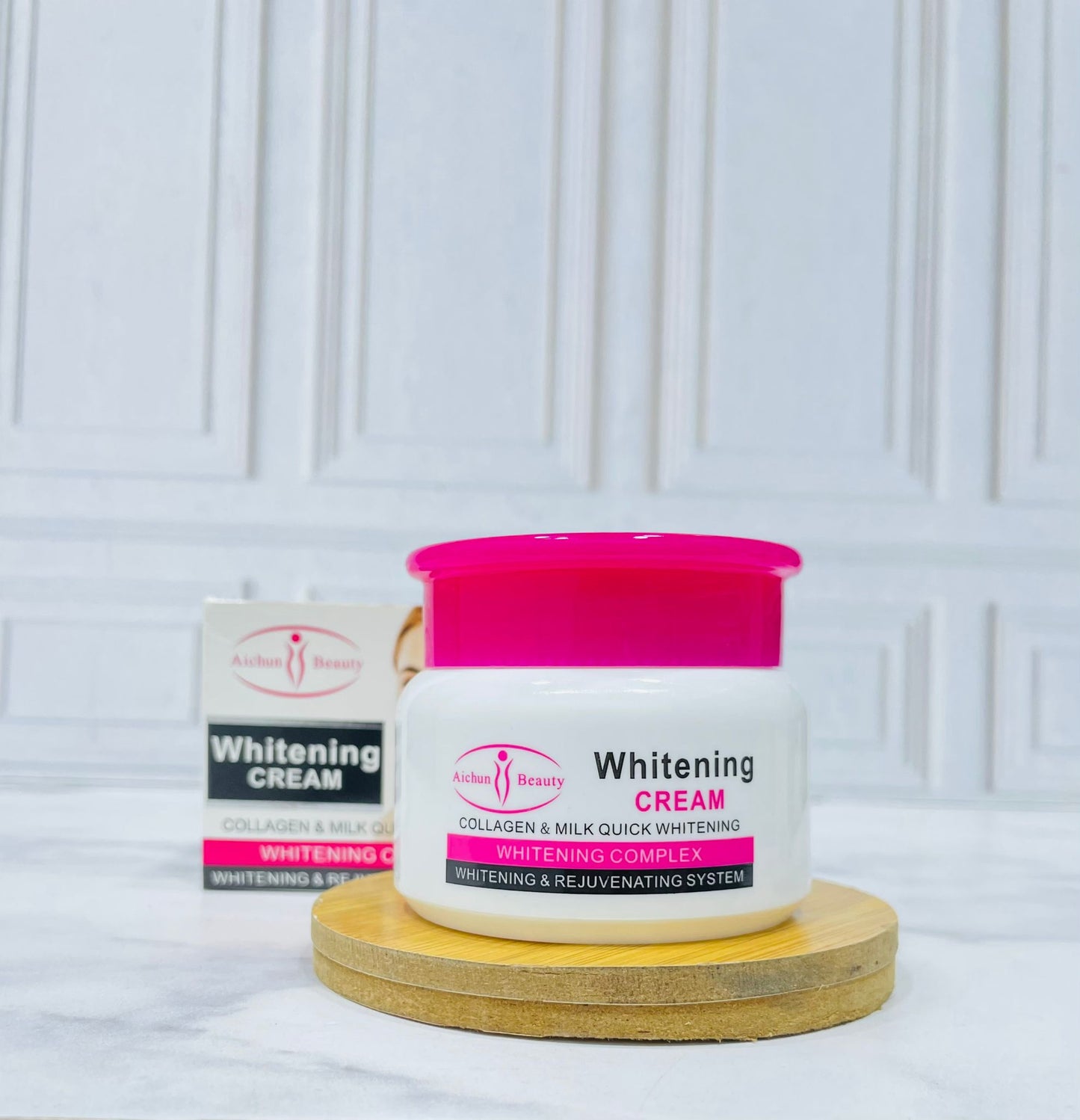 Crema Facial Aclaradora removedora manchas oscuras Aichun Beauty