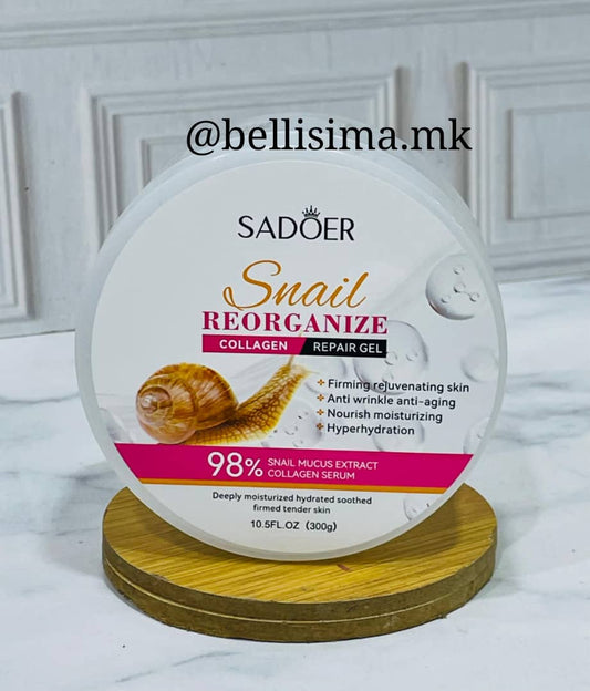 Gel hidratante facial baba de caracol Sadoer
