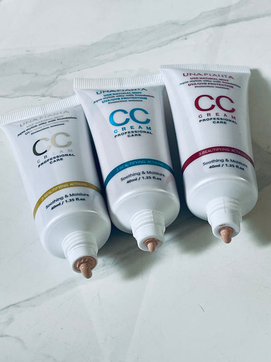 Base CC Cream con protector solar  de la marca UNAPIANTA