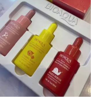 Serum Faciales Baba de caracol, Cúrcuma y Nicotinamide