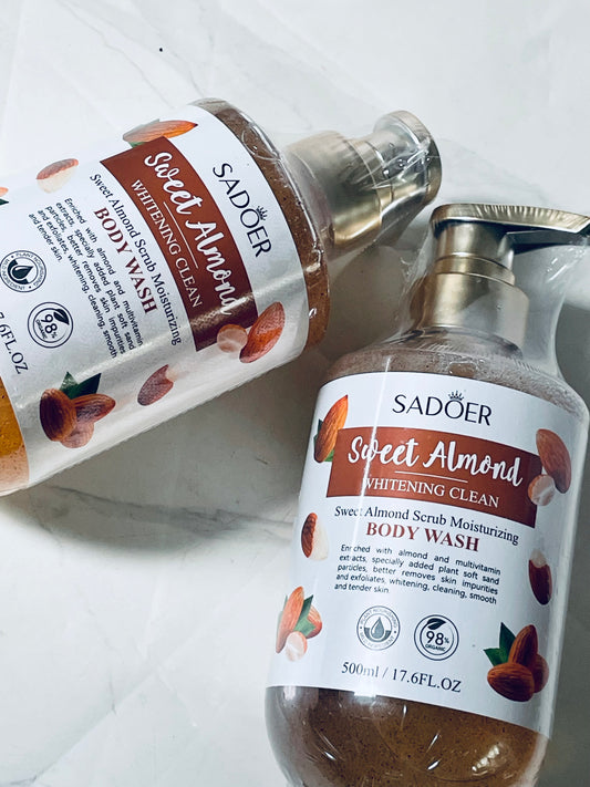 Gel de baño de almendras Sadoer 500 ml