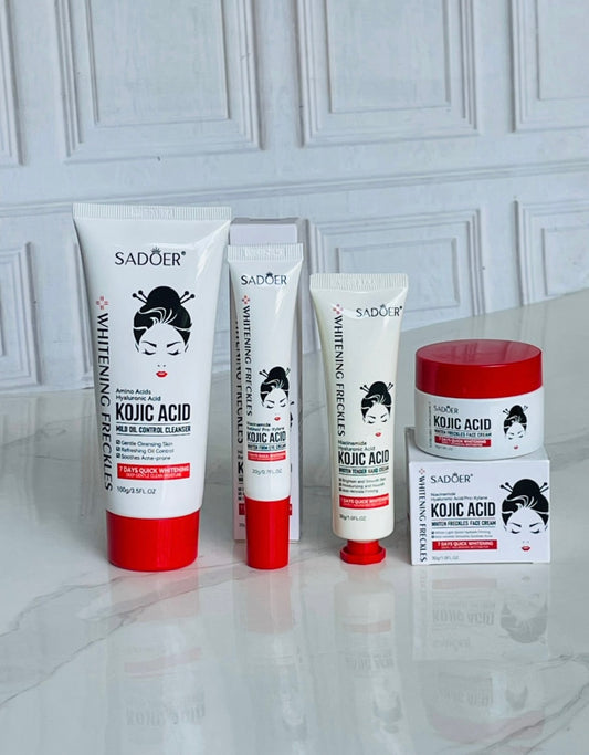Kit facial blanqueador