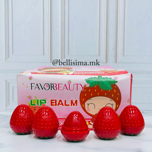Hidratante de labios fresa