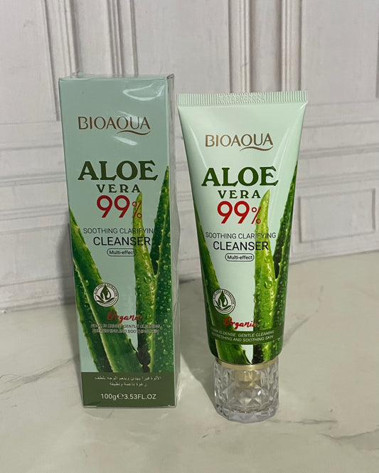 Jabón facial espumoso Aloe Vera