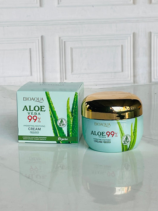 Crema hidratante facial de aloe Vera Bioaqua