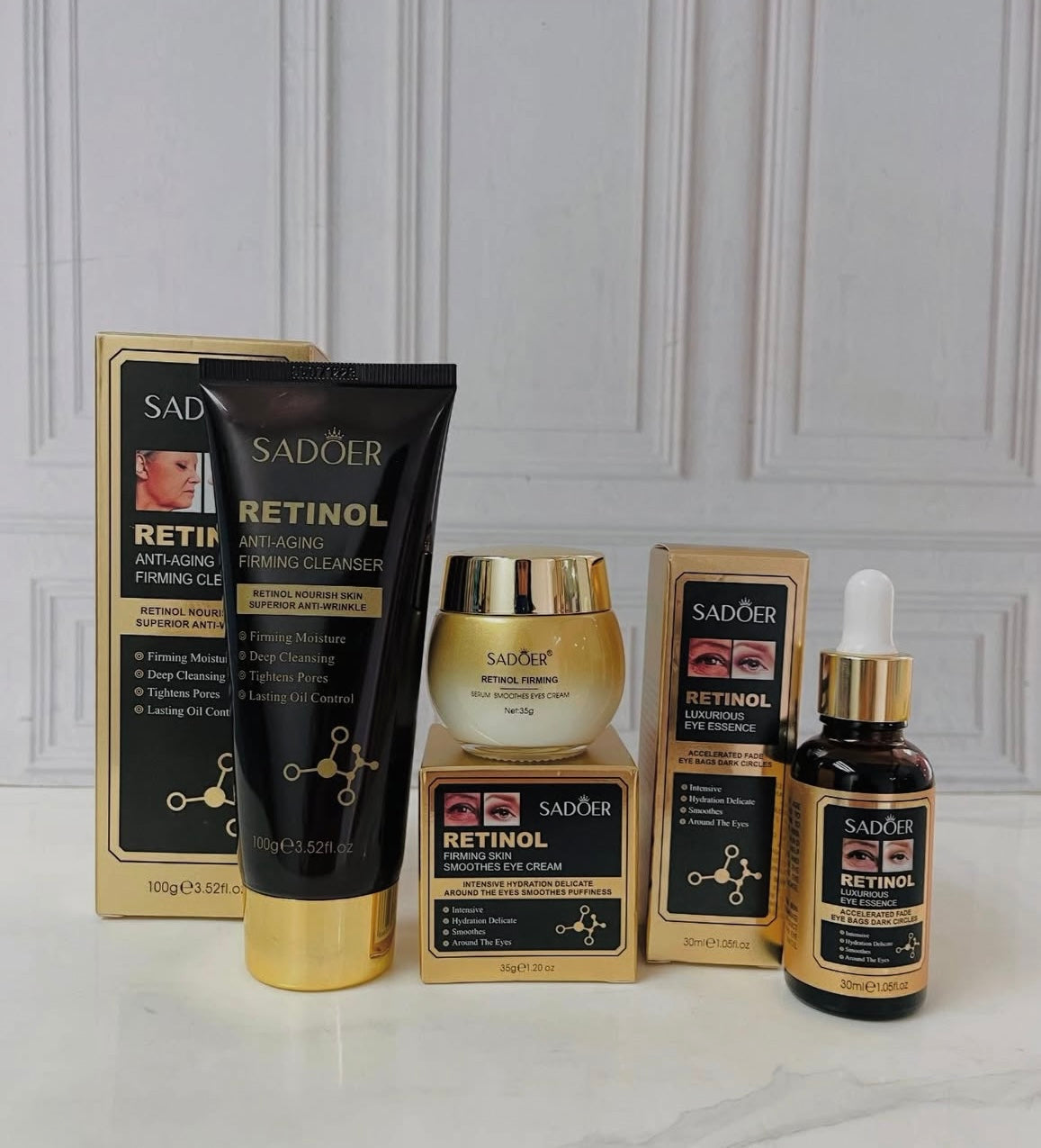 Kit facial Skin care Retinol Antienvejecimiento