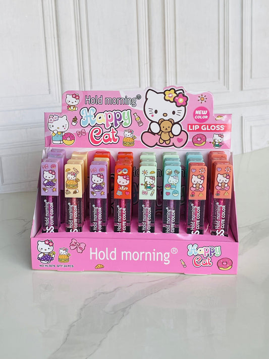 Lip gloss mágico hello Kitty