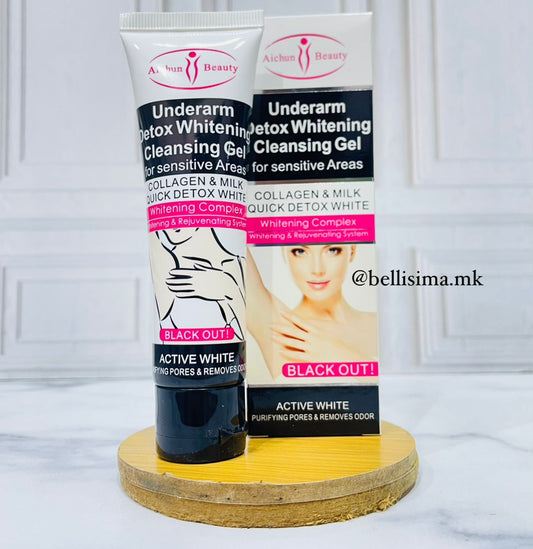Crema aclarador de axilas y zonas sensibles
