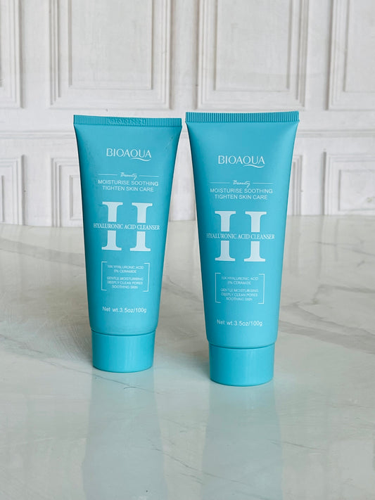 Jabon facial con ácido hialuronico