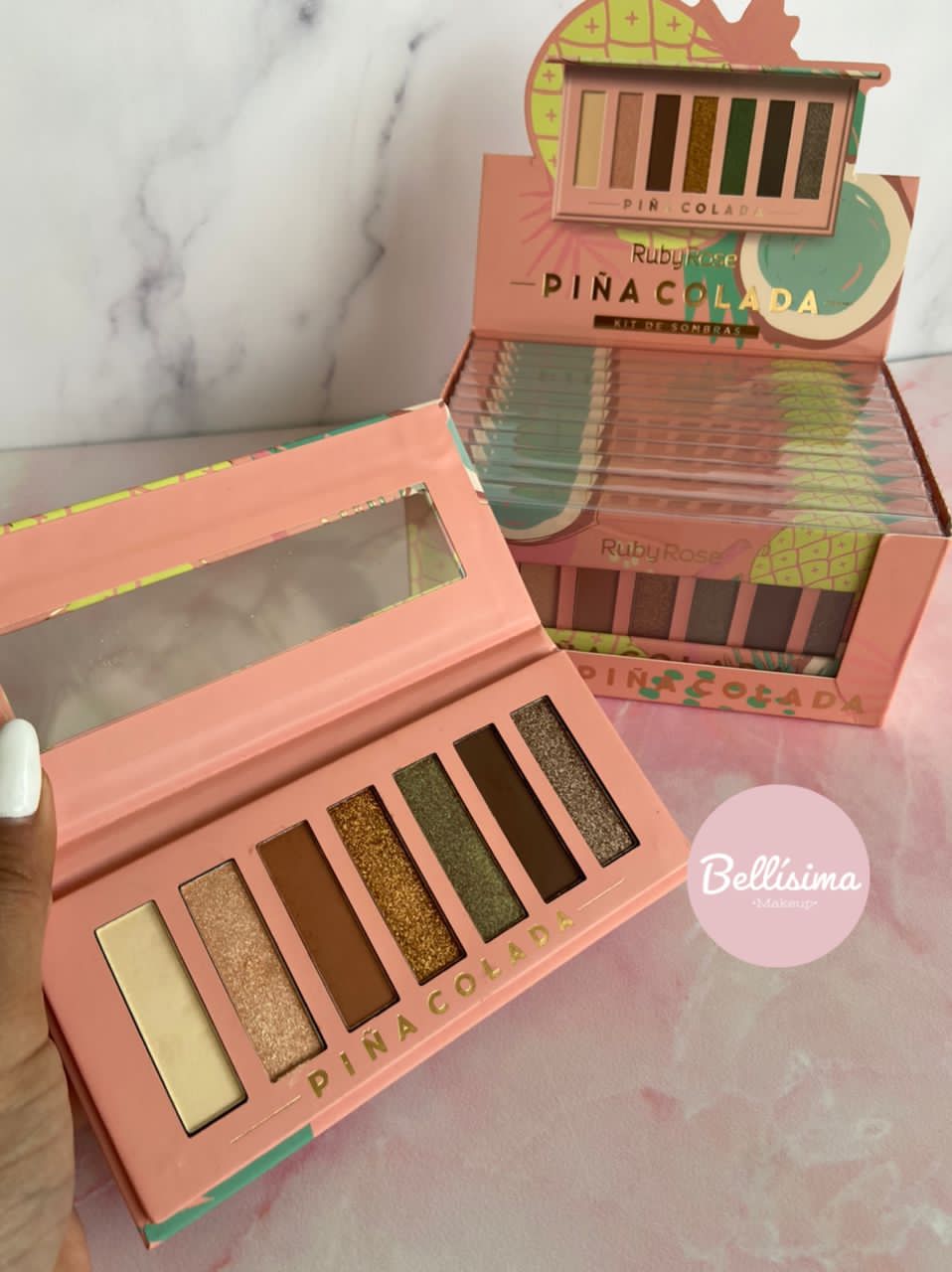Paleta piña colada Ruby rose