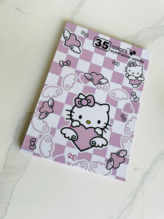 Paleta de sombras hello kitty