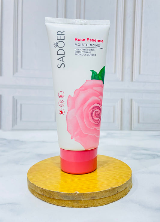 Limpiador facial rosas Sadoer