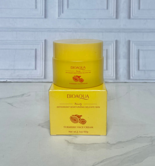 Crema facial antioxidante cúrcuma