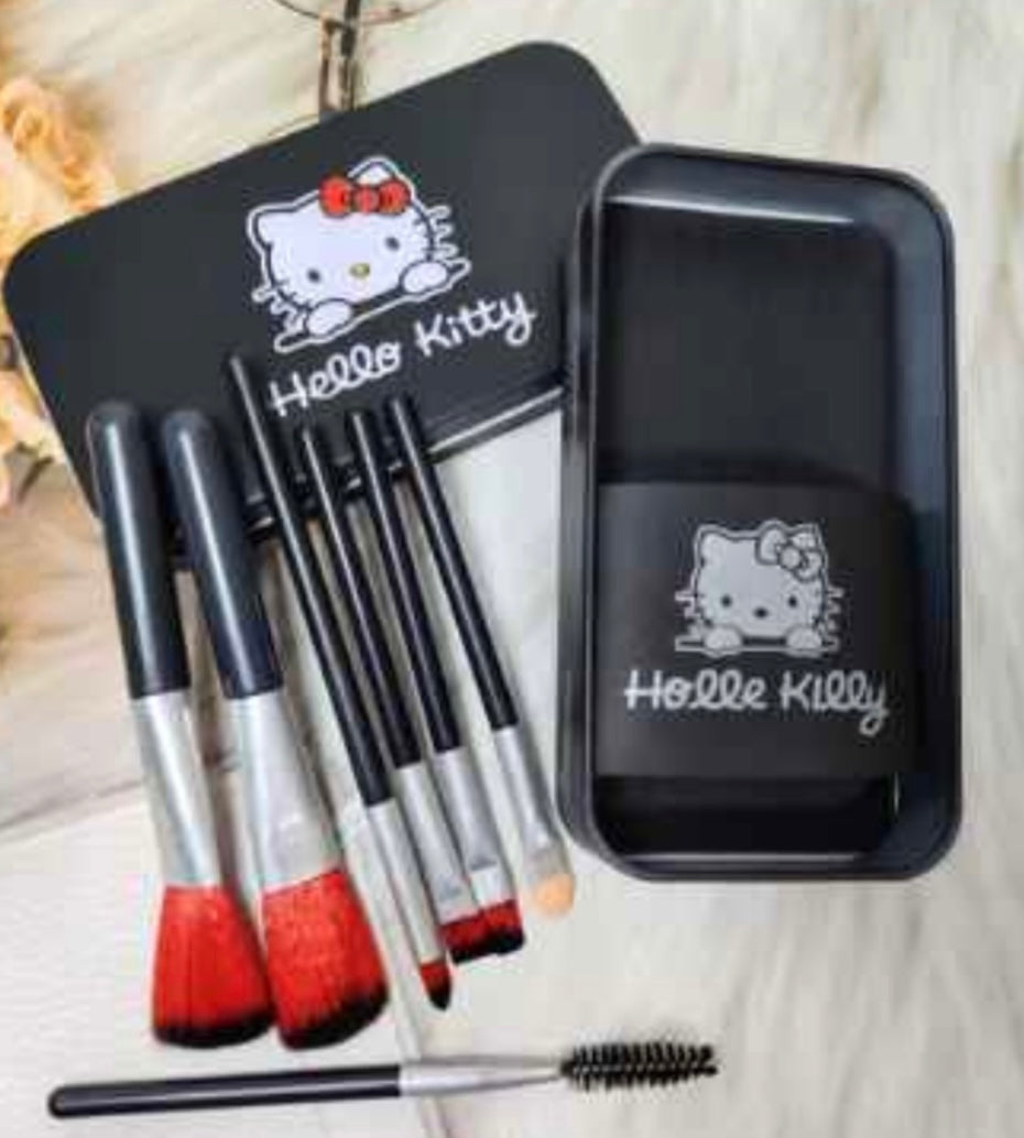 Brocha Hello Kitty en estuche