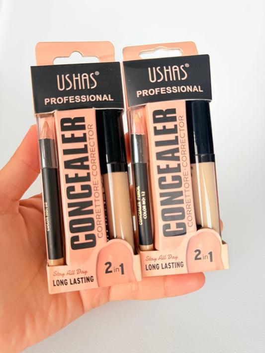 Concealer Ushas Profesional 2 en 1