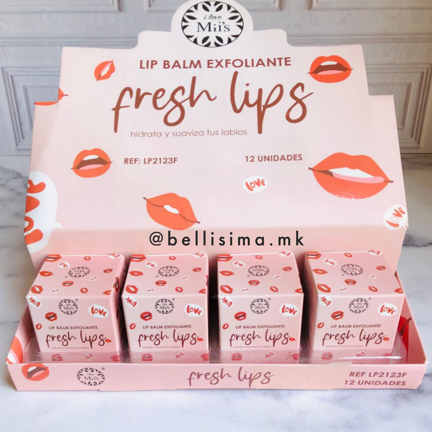 Exfoliante de labios miis cosmetic